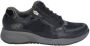 Durea 6295~H~~~~~~~~~~~~~~~~~~~~~~~~ Lage sneakersDames sneakers Zwart - Thumbnail 2