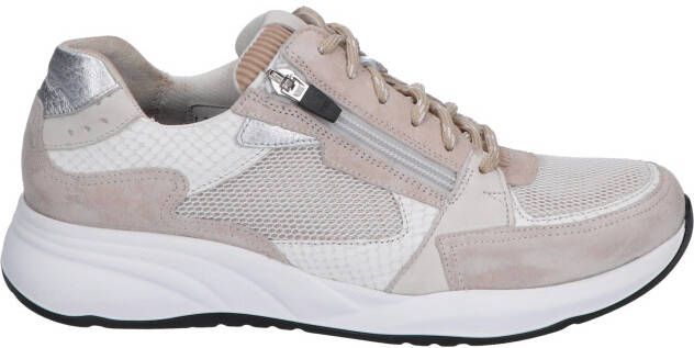 Durea 6295 605 Beige H-Wijdte Veterschoenen