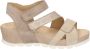 Durea 7405 028 0289 Beige combi kleurige brede dames sandalen - Thumbnail 2