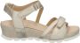 Durea 7421 025 Goud H-Wijdte Sandalen - Thumbnail 2