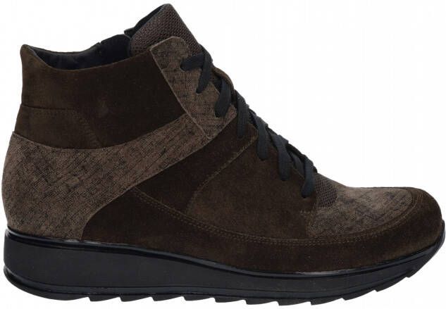 Durea 9684~K~~~~~~~~~~~~~~~~~~~~~~~~ Hoge sneakersVeterlaarzenDames veterschoenenDames sneakersHalf-hoge schoenen Groen - Foto 4