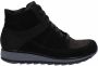 Durea Dames Veterboot 9684-688-9998 Zwart Combi Wijdte K (38 5) - Thumbnail 2