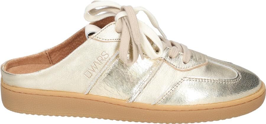 Dwrs label Nome Slide Sneaker 3178 Champagne Off White