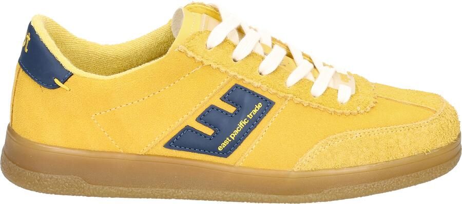 EAST PACIFIC TRADE Lage Sneakers Dames Santos-w Maat: 42 5 Materiaal: Suède Kleur: Geel - Foto 3