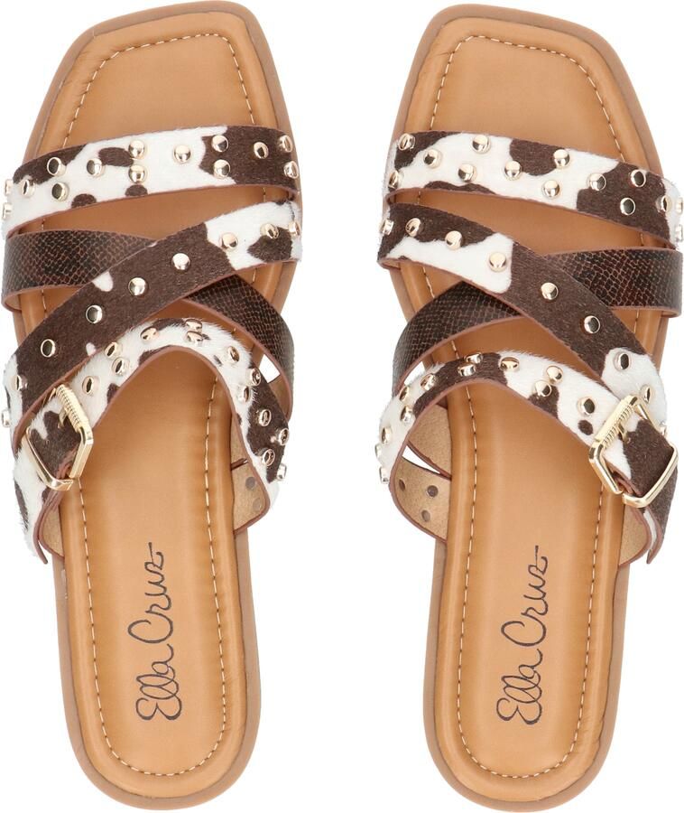 Ella cruz Zare Brown White