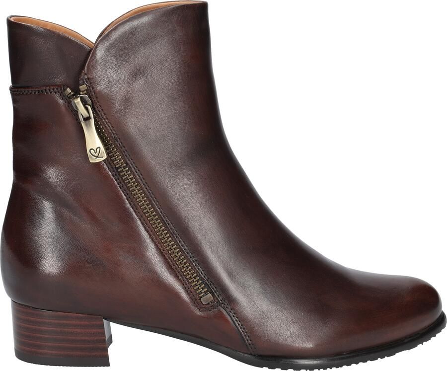 EVERYBODY Enkellaarsjes Dames Barocoria Maat: 40 Materiaal: Leer Kleur: Bruin - Foto 4