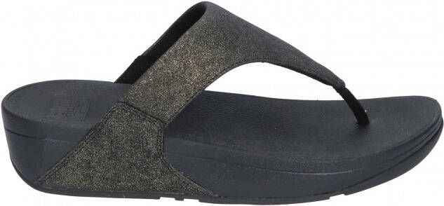 Fit Flop lulu toe post sparkle EU9 090 all black Zwart - Foto 6