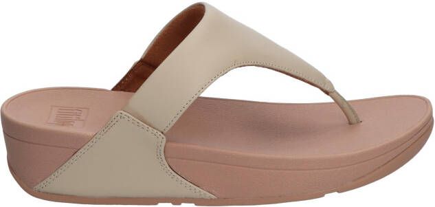 FITFLOP Teenslippers Dames Lulu Leather Toe-post Maat: 41 Materiaal: Leer Kleur: Camel - Foto 6