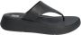 Fit Flop F-mode flatform all black Zwart - Thumbnail 1