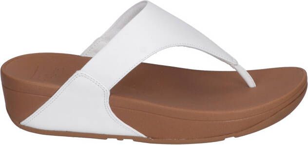 Fit Flop Lulu Toe-Post Sandals I88 Urban White