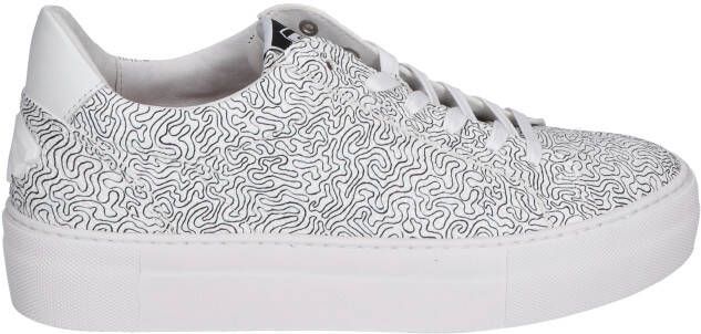 Floris van bommel 10059 Vinni 05.40 White Combi G-Wijdte Sneakers