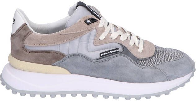 Floris van Bommel Noppi 20-07 sneaker van mesh met suède en leren details - Foto 6