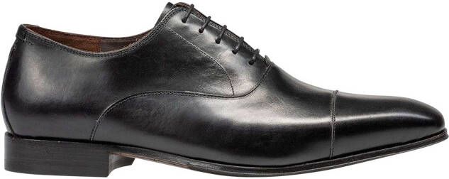 Floris van bommel 30110 Gilli 01.02 Black G+ Wijdte Veterschoenen