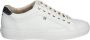 Floris van Floris van Bommel van Floris van Bommel Sneakers Heren Lage sneakers Herenschoenen Leer SFM-30257 Wit - Thumbnail 4