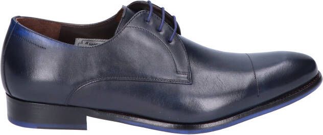 Floris van bommel 30471 De Stijler 34.03 Dark Blue H Wijdte Veterschoenen