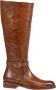 Floris van bommel 80050 Zurichi 04.01 Cognac G-Wijdte Lange laarzen - Thumbnail 2