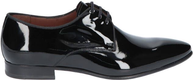 Floris van bommel De Smoker 01.00 Black Patent G+ Wijdte Veterschoenen