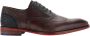 Floris van bommel 30229 De Stapper 03.02 Dark Brown G+Wijdte Veterschoenen - Thumbnail 5