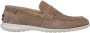 Floris van Floris van Bommel van Floris van Bommel Instappers Heren Instapschoenen Herenschoenen Suède SFM-40020 Blauw - Thumbnail 4