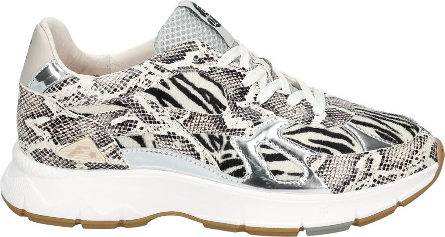 Floris van Bommel DAYSI 07.01 Lage sneakersDames sneakers Wit beige - Foto 4