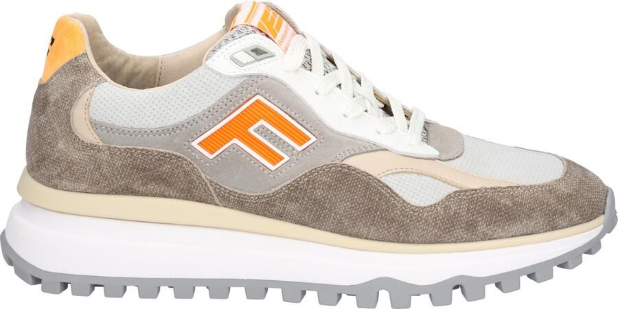 FLORIS VAN BOMMEL Lage Sneakers Heren Sfm-10238 De Gripper Maat: 46 Materiaal: Nubuck Kleur: Grijs - Foto 3