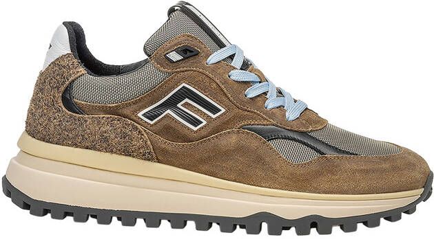 Floris van Bommel DE GRIPPER 01.06 Lage sneakersVrije tijdsschoenenHeren sneakers Taupe - Foto 4