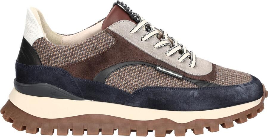 FLORIS VAN BOMMEL Lage Sneakers Heren Sfm-10156 De Grommer 41⅓ Suède Bruin - Foto 9