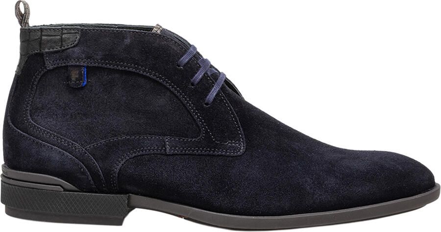 Floris van bommel De Hakker 50165 41-02 Dark Blue H-Wijdte