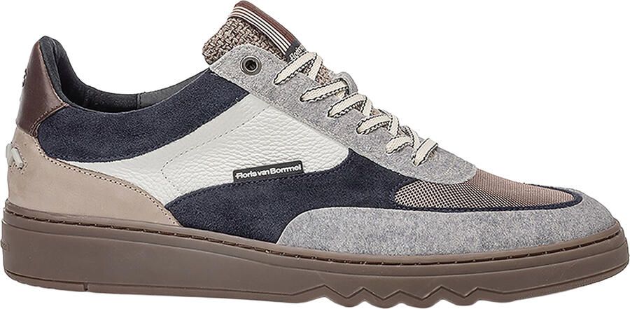 FLORIS VAN BOMMEL Lage Sneakers Heren Sfm-10143 De Kupster Maat: 40⅔ Materiaal: Suède Kleur: Grijs - Foto 3