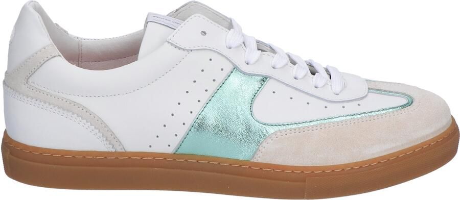 Floris van bommel De Minni 10096 60-05 White Green G-Wijdte