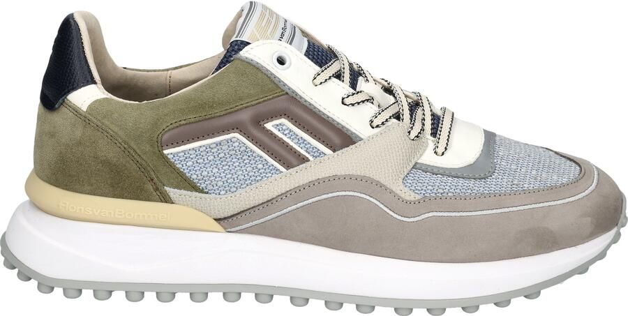 Floris van Bommel Sfm-10139 Noppi Sneakers Heren Leren Sneaker Grijs - Foto 5