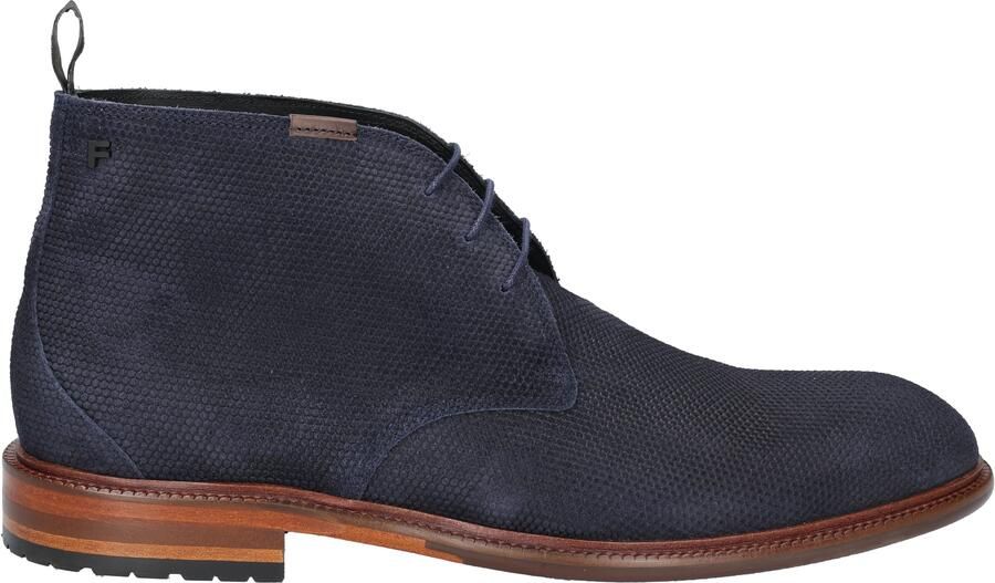 FLORIS VAN BOMMEL Nette Schoenen Heren Sfm-50132 De Normer Maat: 44 Materiaal: Suède Kleur: Blauw - Foto 5
