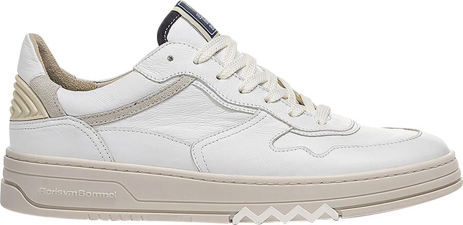 FLORIS VAN BOMMEL Sneakers Heren Sfm-10166 De Okker Maat: 46 Kleur: Wit - Foto 5