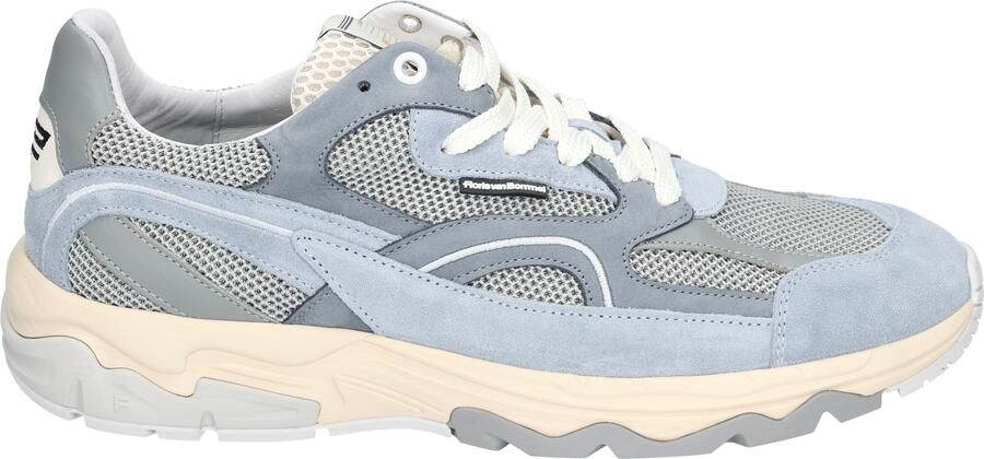 FLORIS VAN BOMMEL Lage Sneakers Heren Sfm-10258 De Rezer Maat: 40 Materiaal: Suède Kleur: Blauw - Foto 8