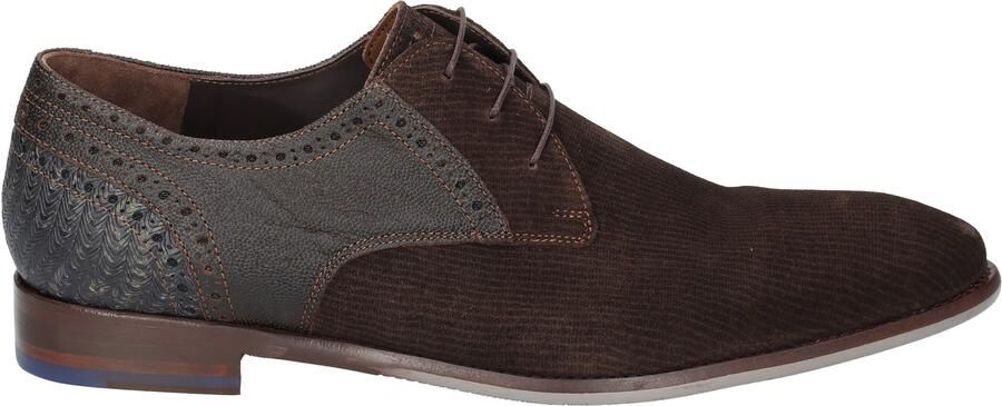 Floris van bommel De Stapper 30361 21-04 Dark Brown G+ Wijdte