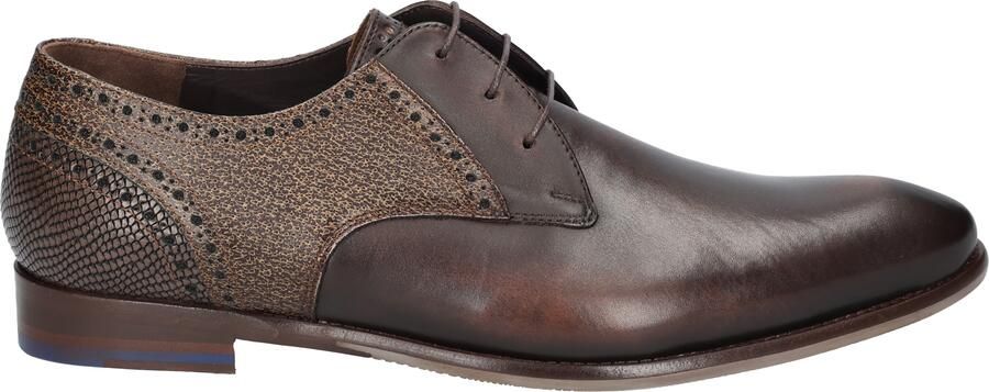 Floris van bommel De Stapper 30361 21-06 Dark Brown G+ Wijdte