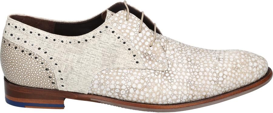 Floris van Bommel Sfm-30361 De Stapper Nette schoenen Veterschoenen Heren Beige - Foto 6