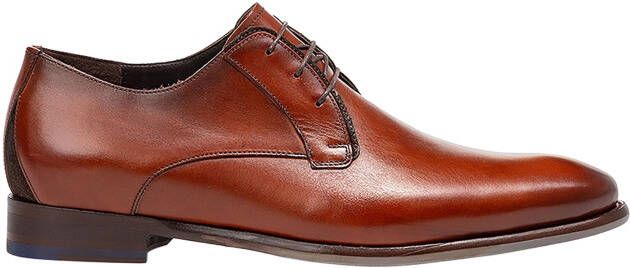 Floris van bommel De Stapper SFM-30285 24-01 Dark Cognac G+ wijdte