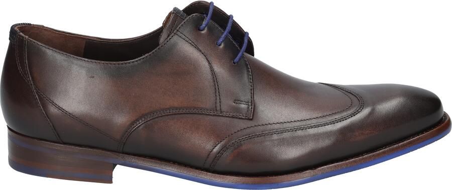 Floris van bommel De Stijler 30173 21-02 Dark Brown H-Wijdte
