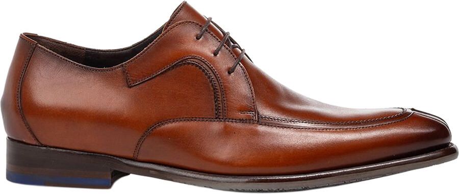 Floris van bommel De Stijler 30356 43.00 Dark Cognac H-Wijdte