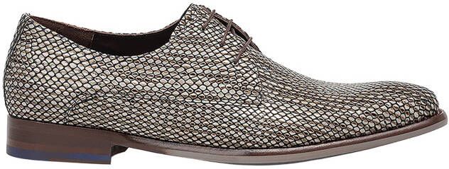 FLORIS VAN BOMMEL Nette Schoenen Heren Sfm-30338 De Stijler Maat: 42⅔ Materiaal: Lakleer Kleur: Grijs - Foto 5