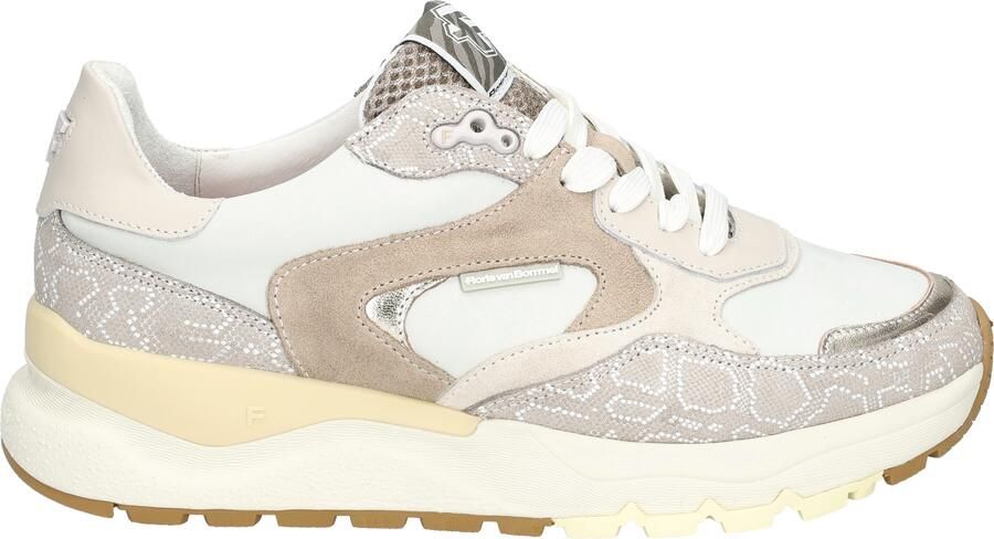 FLORIS VAN BOMMEL Lage Sneakers Dames Sfw-10164 Treni Maat: 39 5 Materiaal: Textiel Kleur: Beige - Foto 5