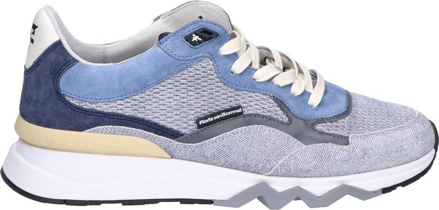 Floris van bommel De Zager 10136 42-02 Light Grey Blue G+Wijdte