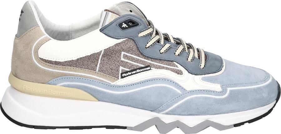 Floris van Bommel DE ZAGER 03.02 Lage sneakersVrije tijdsschoenenHeren sneakers Blauw - Foto 7