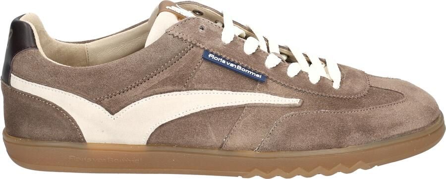 FLORIS VAN BOMMEL Lage Sneakers Heren Sfm-10224 De Zaler Maat: 46⅔ Materiaal: Suède Kleur: Taupe - Foto 5