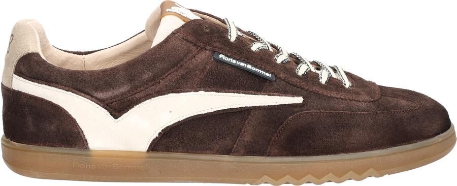 FLORIS VAN BOMMEL Lage Sneakers Heren Sfm-10224 De Zaler Maat: 40⅔ Materiaal: Suède Kleur: Bruin - Foto 8