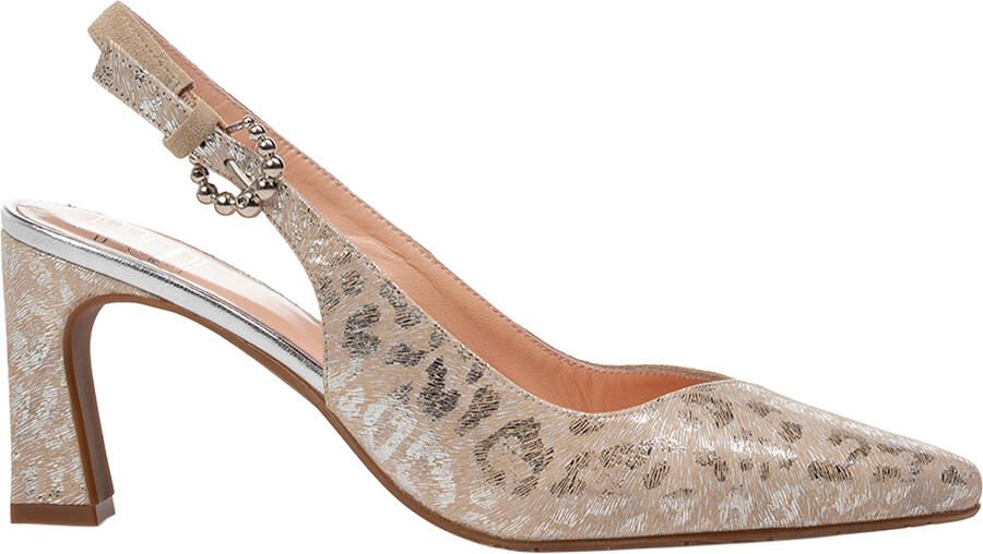 FLORIS VAN BOMMEL Slingbacks Dames Sfw-20055 Giuli Maat: 40 Materiaal: Suède Kleur: Beige - Foto 6