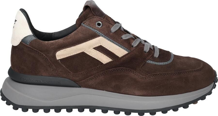 Floris van bommel Noppi 10139 21-02 Dark Brown G+Wijdte