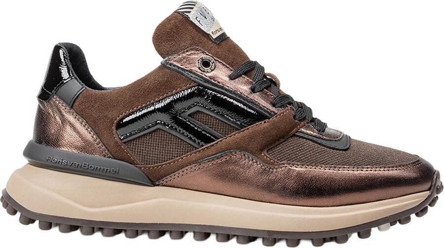 Floris van bommel Noppi 10170 21-01 Dark Brown G-Wijdte