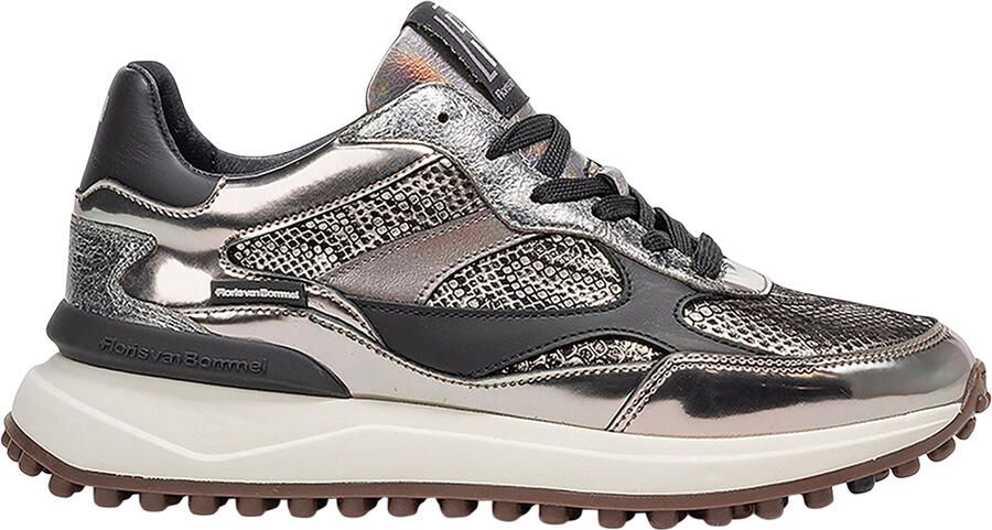 FLORIS VAN BOMMEL Lage Sneakers Dames Sfw-10085 Noppi Maat: 42 Materiaal: Leer Kleur: Zwart - Foto 2